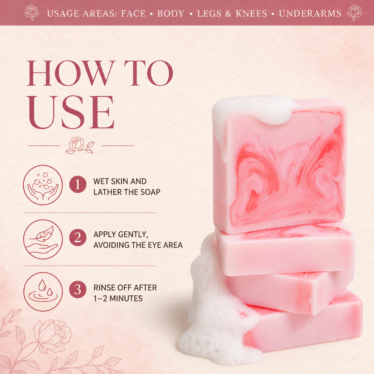 Klyssa Rose & Kojic Acid Soap