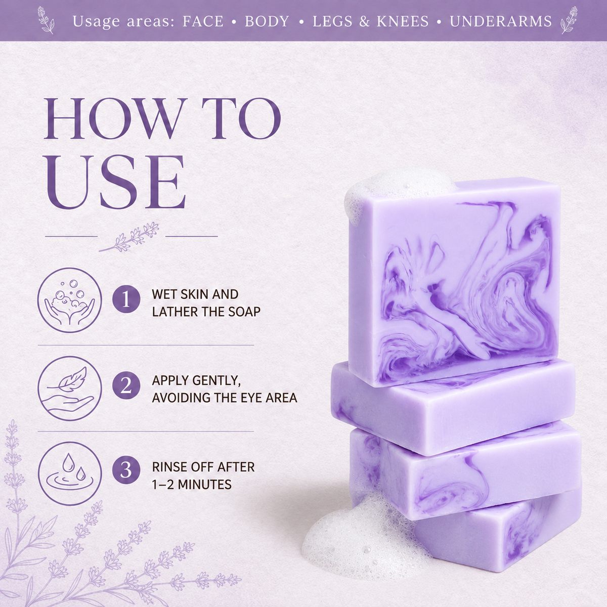 Klyssa Lavender & Kojic Acid Soap