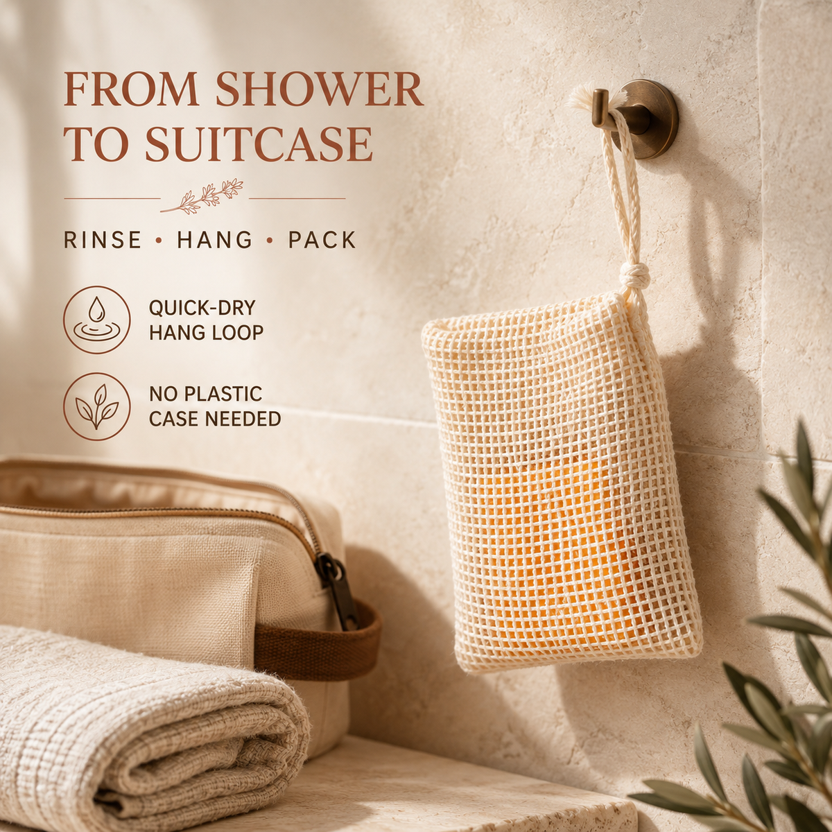 Klyssa CloudLather™ Soap Saver Pouch